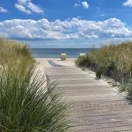 Strandhaus Mit Ueberdachter Terrasse アパート Großenbrode